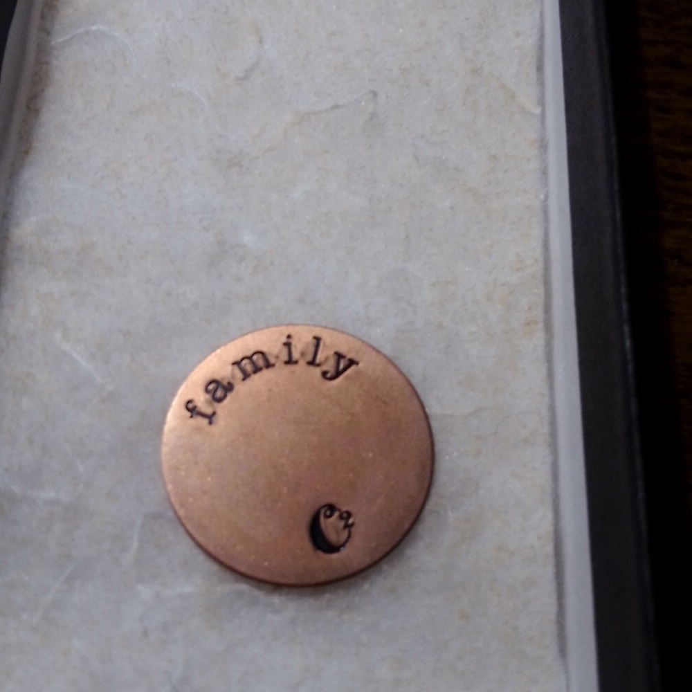 Origami owl family charm